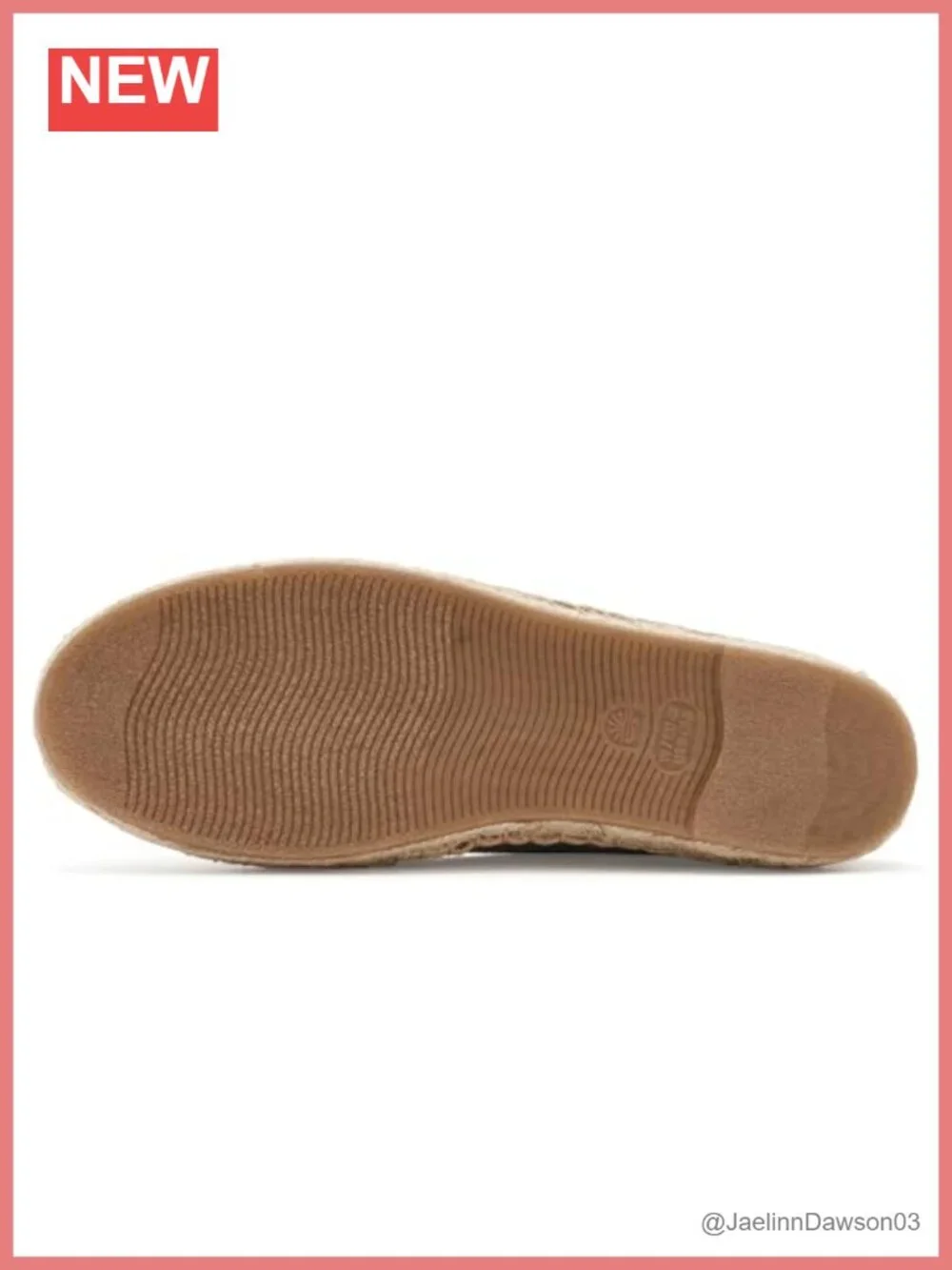 Cotton Floral Espadrille Flats - Lightweight Jute Sole, Pull-On